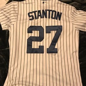 New Authentic Majestic Giancarlo Stanton Yankees